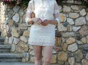 Ivory lace dress