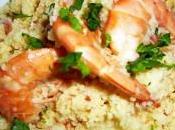 Cous cous gamberi salmone