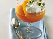 Pesche affogate allo sciroppo zenzero.