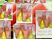 Succo anguria pera