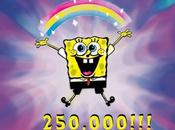 Spongebob Facebook: 250.000 volte piace"!