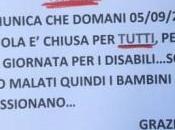 sono disabili, portate bambini