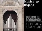 XXIV Rassegna Internazionale Musica Organo Domeniche ottobre 2013 Serravalle (TV).