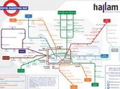 mappa marketing digitale ispirata alla London Tube