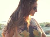 Floral pattern crop