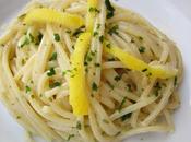 Primi: Spaghetti limone