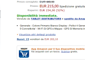 Samsung Galaxy Mini Garanzia Italia euro spedizione Amazon Prime