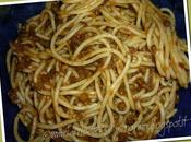 Spaghetti sugo lenticchie