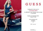 Guess footwear milano cocktail party
