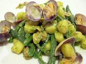 Gnocchi pesto genovese vongole