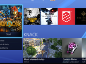 PlayStation alcune immagini dell’interfaccia utente