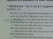 Apple lavoro nuovo upgrade 10.8.5