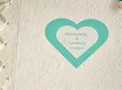 Matrimonio color Tiffany: guestbook tema, azzurro tiffany