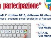 Rossano, all’ITAS, giornata nazionale della partecipazione