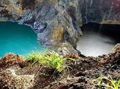 LAGHI TRICOLORE DELL’INDONESIA Monte Kelimuntu +Foto