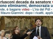 giunta dice Berlusconi verso decadenza