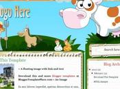 Blogger template tema amanti FarmVille