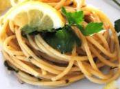 Spaghetti tonno limone