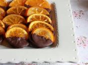Aspettando Natale Arance Candite Coperte Cioccolato Fondente Candied Orange Slices Dipped Dark Chocolate