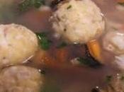 Guazzetto frutti mare polpette pesce bianco