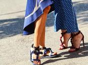 Spotted: Alaia studded suede sandals