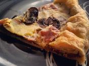 Quiche funghi speck