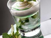 cream mojito drink