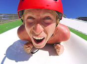 Slip Slide LAUNCH RAMP!