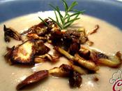 Vellutata autunnale borlotti porcini: sostanza piatto sapore delicato