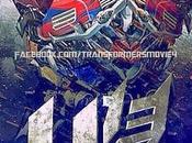 primissimo sguardo nuovo look Optimus Prime poster Transformers: Extinction