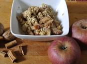 Crumble mele annurche [Apple crumble]