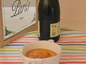 Crema carote, zenzero, mela curry Franciacorta Rosè!