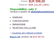 Samsung Galaxy Note offerta Amazon 598€