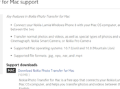 Nokia Photo Transfer aggiorna