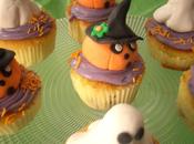 Cupcakes halloween zucchette fantasmini