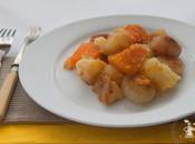 Patate, zucca cipolline