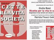 presento libro ricette vita societa'