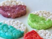Gallette riso colorate