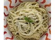 Ricette primi: linguine pesto mandorle