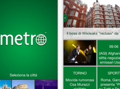 Metro, arriva l’app famoso quotidiano gratuito Store