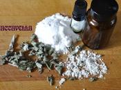 Dentifricio naturale polvere alla salvia [Natural homemade toothpaste with sage]