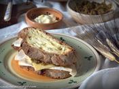 Panino "Mondosnello" pollo forno, pane Matera Igp, Asiago cime rapa