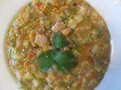 Zuppa pane, verdure vongole veraci