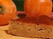 Torta soffice cachi, senza burro