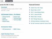 Apple rilascia 7.1, solo sviluppatori