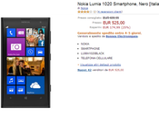 Nokia Lumia 1020 scontati Amazon