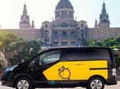 Taxi elettrici arrivo Barcellona