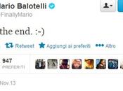 Balotelli Twitter posta: fatto sco.....ia"