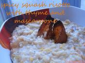 FracooksJamie: Spicy Squash Risotto Minted Asparagus