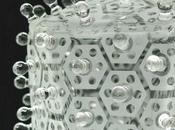Patterns vetro nelle sculture della serie "glass microbiology" luke jerram